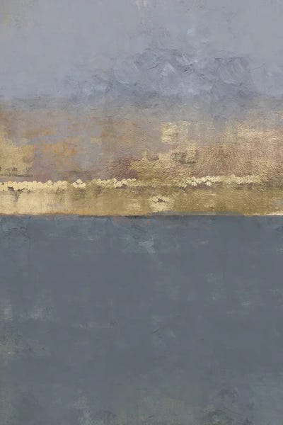 Abstract Golden Grey
