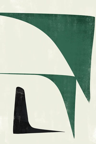 Abstract Shape Green Minimal II