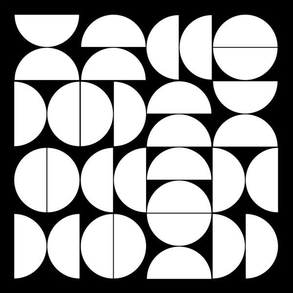 Black & White Patterns: COCO III by Danilo de Alexandria