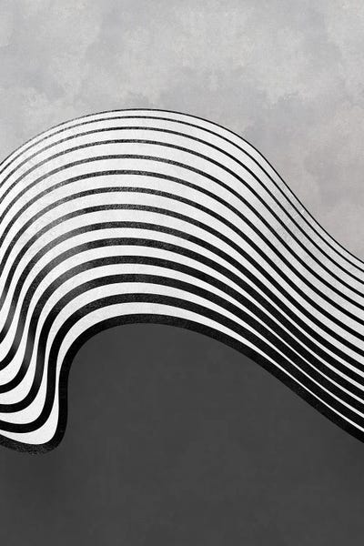 Danilo de Alexandria: Abstract Shape Black Wave by Danilo de Alexandria