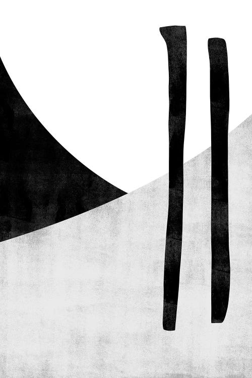 Abstract Shape Black Line by Danilo de Alexandria wall art