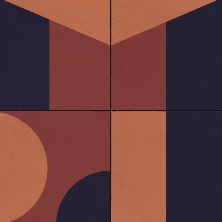 Geometric I by Danilo de Alexandria canvas print