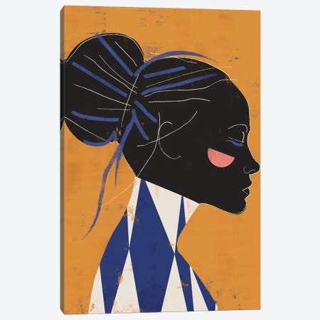 Woman Color II Canvas Print #DLX477} by Danilo de Alexandria Canvas Wall Art