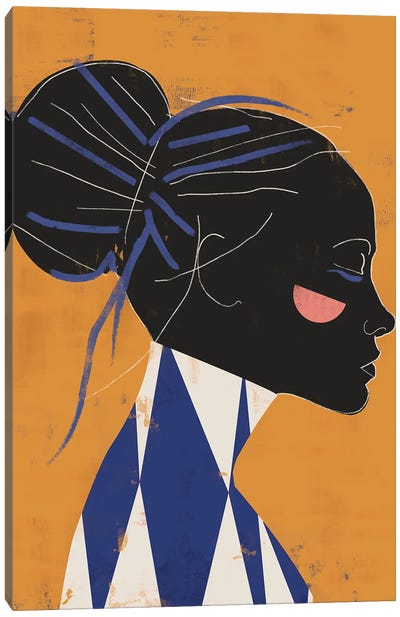 Woman Color II Canvas Art Print - Dopamine Decor