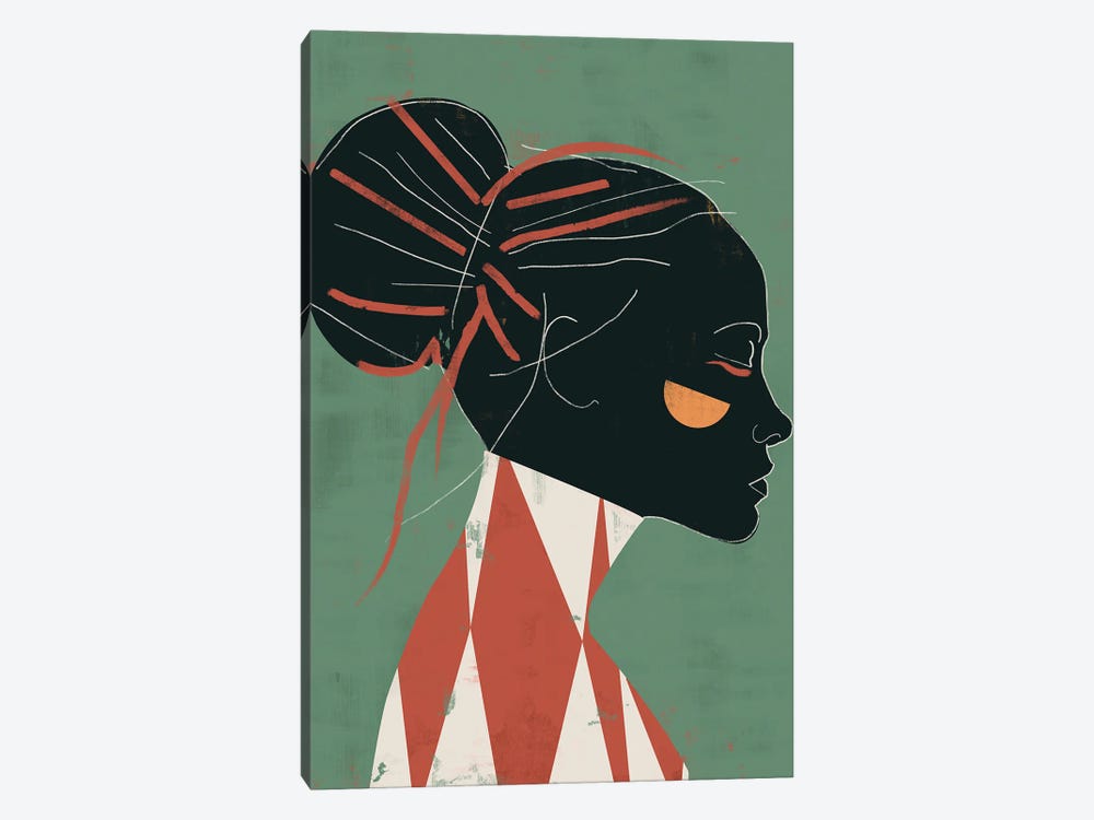 Woman Color III by Danilo de Alexandria 1-piece Canvas Artwork