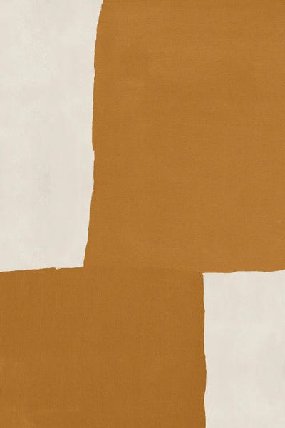 Abstract Geometric Ocher