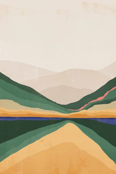 Mountain Color by Danilo de Alexandria framed wall art