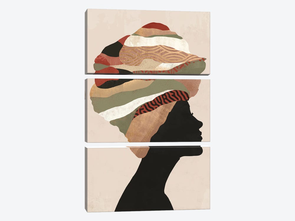 Woman Turban VI by Danilo de Alexandria 3-piece Canvas Art