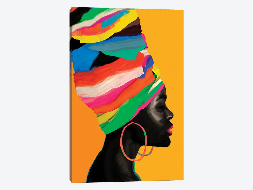 Woman Turban IV by Danilo de Alexandria 1-piece Canvas Art