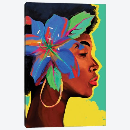 Woman Color V Canvas Print #DLX502} by Danilo de Alexandria Canvas Art Print