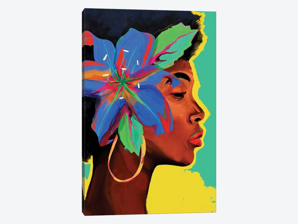 Woman Color V by Danilo de Alexandria 1-piece Canvas Art