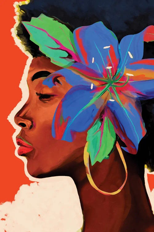 Woman Color VI by Danilo de Alexandria wall art
