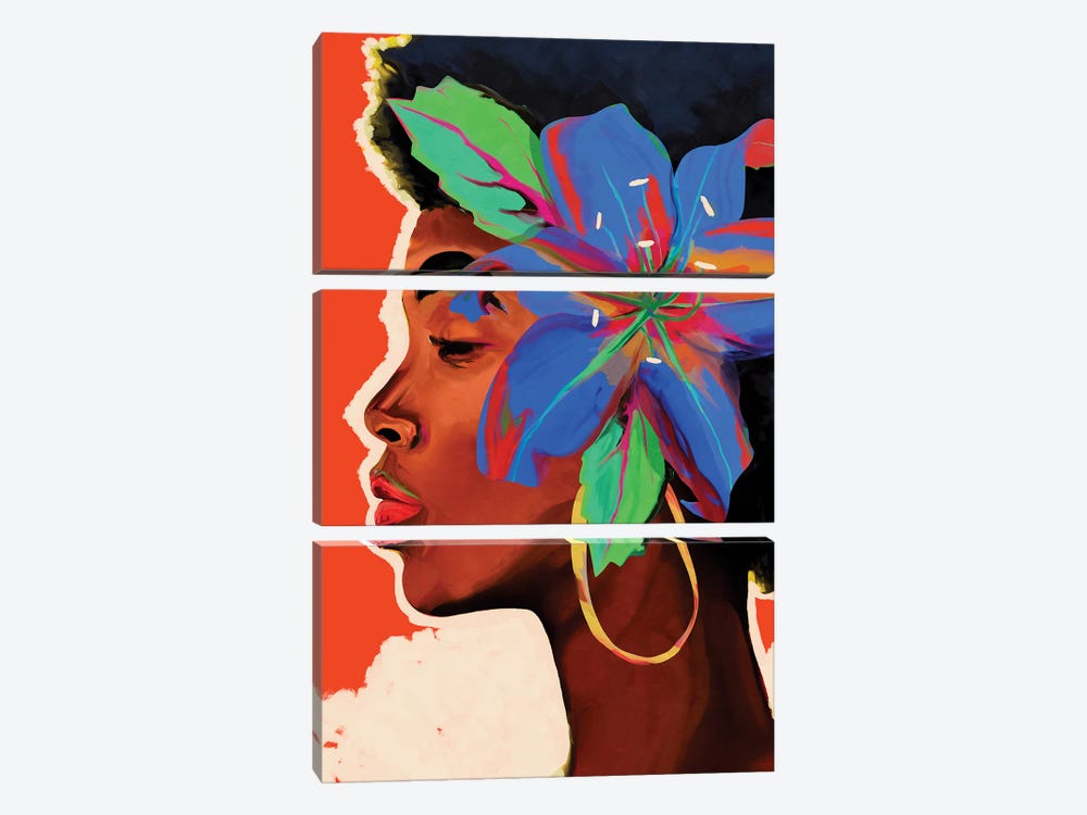 Woman Color VI by Danilo de Alexandria 3-piece Art Print