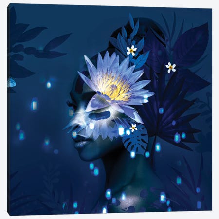 Woman Light Avatar Canvas Print #DLX522} by Danilo de Alexandria Canvas Print