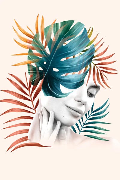 Woman Leaf Colos