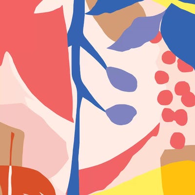 Leaf Art  Diptych A by Danilo de Alexandria canvas print