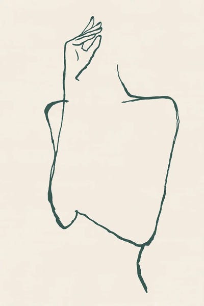 Minimaluxe: Abstract Silhouette I by Danilo de Alexandria