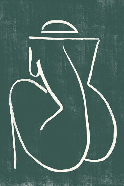 Minimalism: Seated Woman VI by Danilo de Alexandria