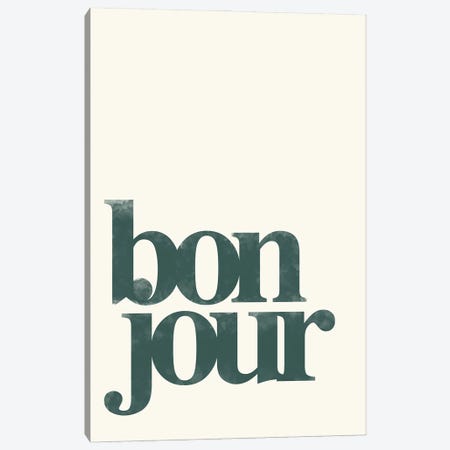 Bon Jour III Canvas Print #DLX577} by Danilo de Alexandria Art Print