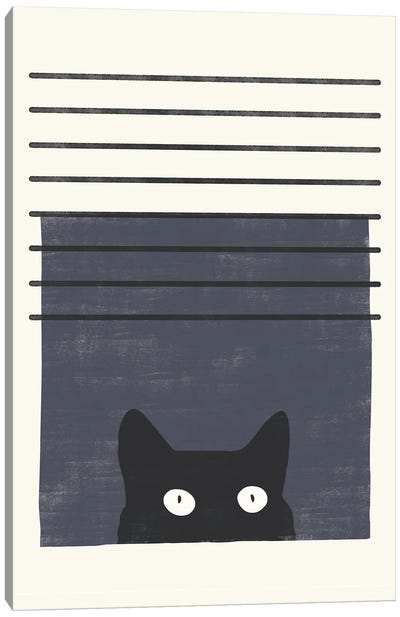 Cat III Canvas Art Print - Danilo de Alexandria