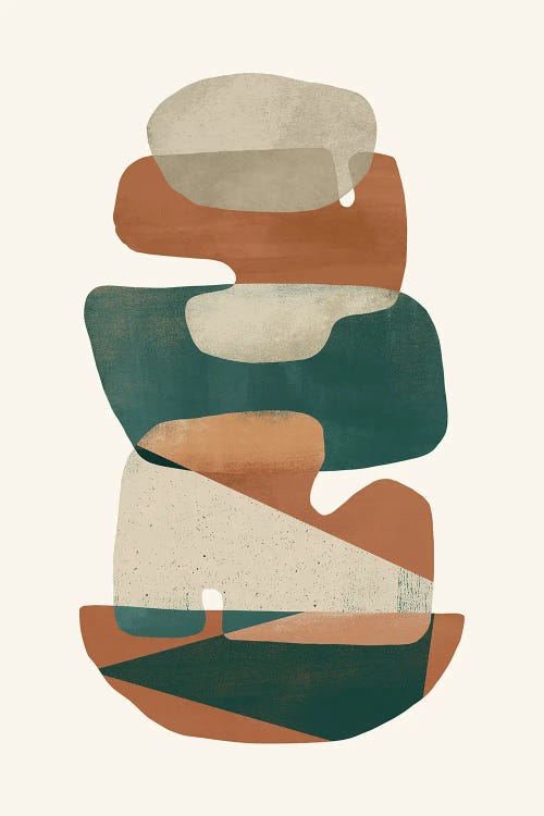 Rocks Abstract V by Danilo de Alexandria wall art
