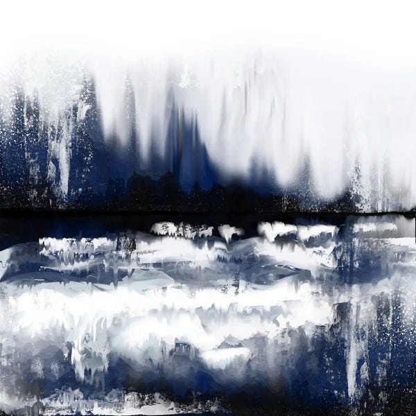 Snow: Snow Abstract X by Danilo de Alexandria