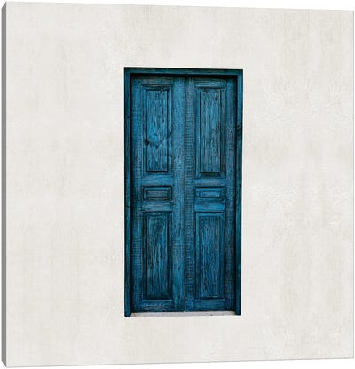 Blue Door II Canvas Art Print - Danilo de Alexandria