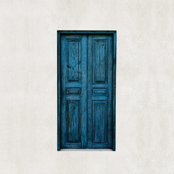 Doors: Blue Door II by Danilo de Alexandria