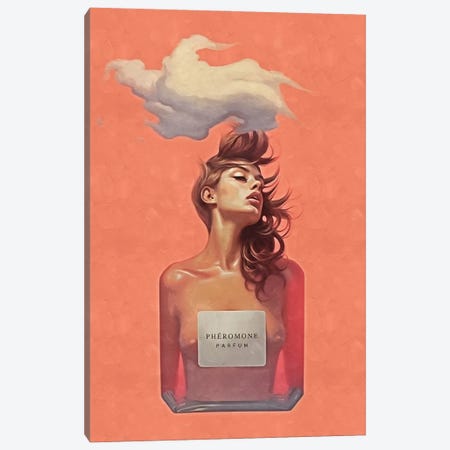 Surrealism Woman Parfum II Canvas Print #DLX707} by Danilo de Alexandria Canvas Artwork