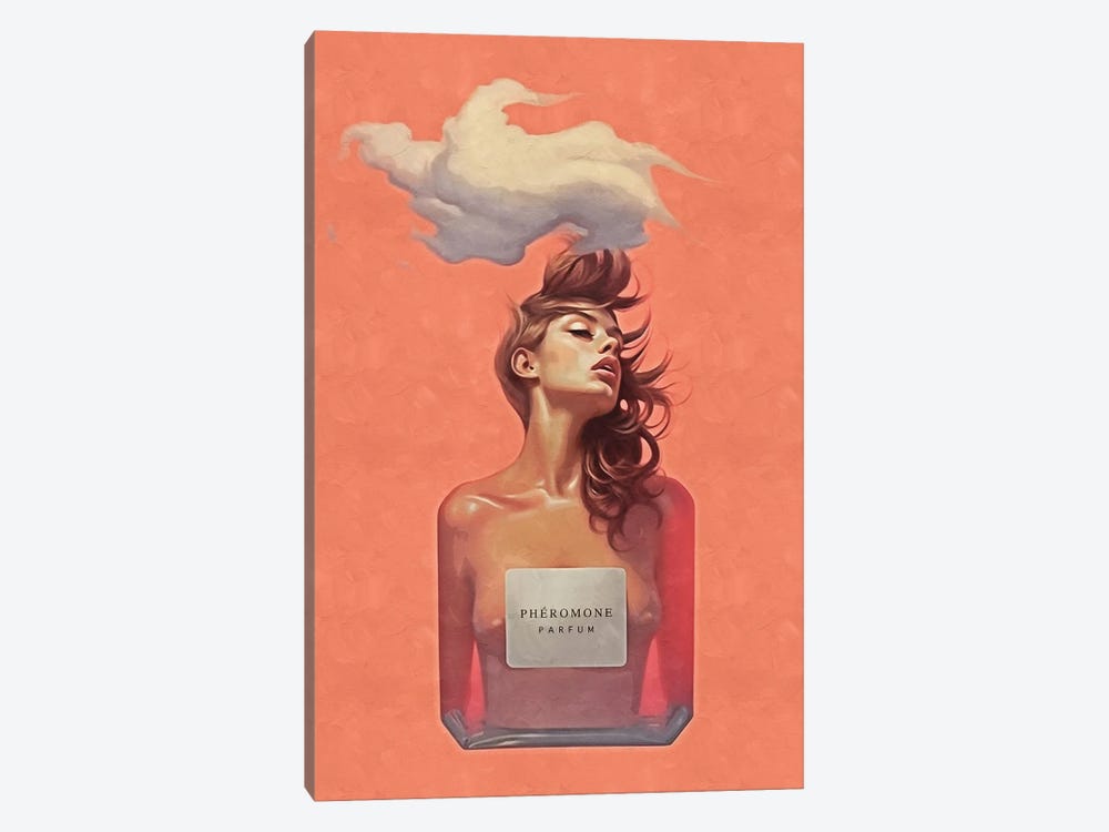 Surrealism Woman Parfum II by Danilo de Alexandria 1-piece Canvas Art