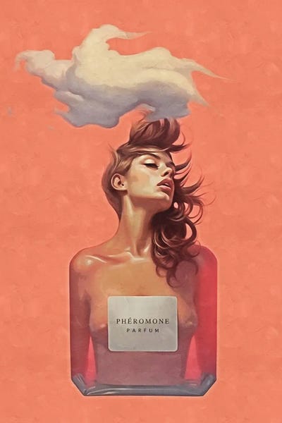 Perfume Bottles: Surrealism Woman Parfum II by Danilo de Alexandria