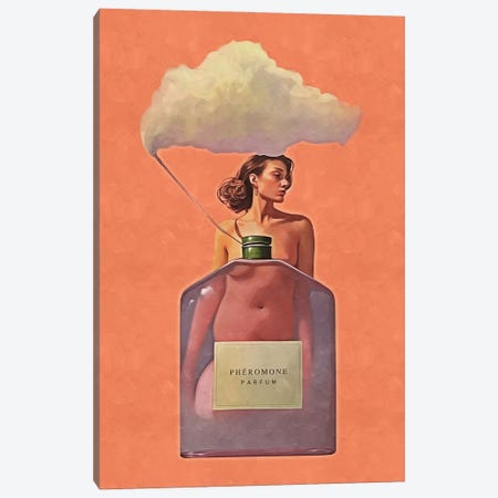 Surrealism Woman Parfum Canvas Print #DLX708} by Danilo de Alexandria Art Print