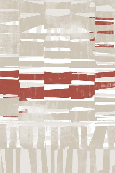 Abstract Red I by Danilo de Alexandria canvas print