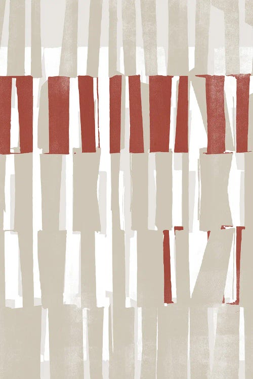 Abstract Red II by Danilo de Alexandria wall art