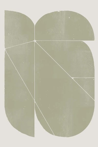 Giclee Features: Abstract Green XI by Danilo de Alexandria