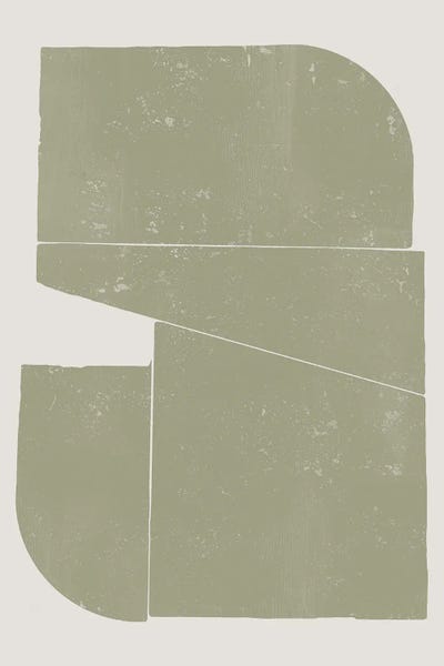 Abstract Green XII by Danilo de Alexandria framed wall art