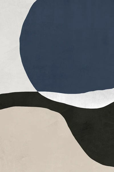 Art Pairs: Abstract Blue IV by Danilo de Alexandria