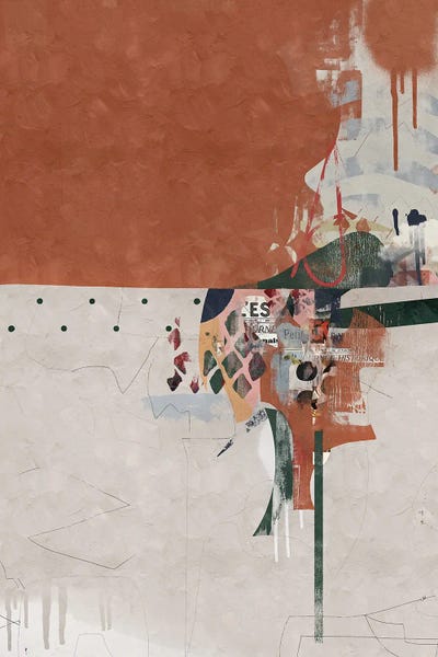 Abstract Street II by Danilo de Alexandria framed wall art