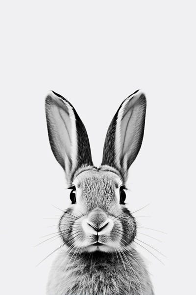 Rabbit Minimalistic by Danilo de Alexandria multi panel art