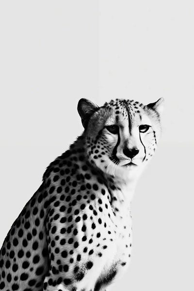 Cheetahs: Cheetah Minimalistic by Danilo de Alexandria