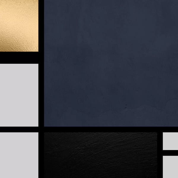 Art Deco: Modernian Golden I by Danilo de Alexandria