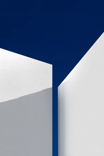 Minimalist Photography: Blue Minimalistic I by Danilo de Alexandria