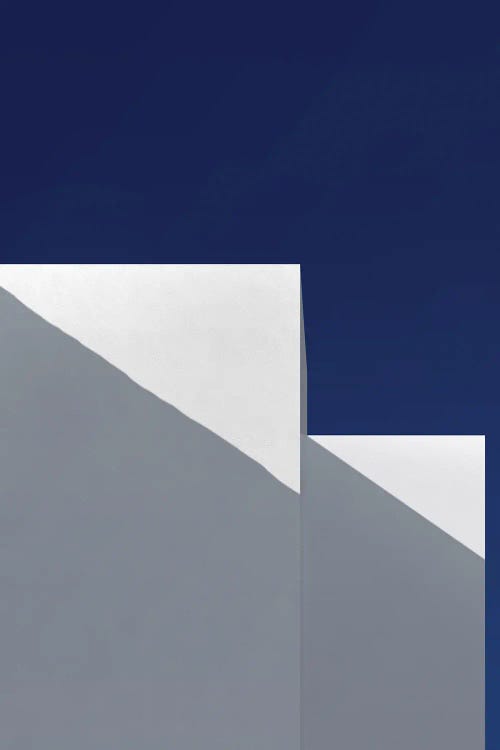 Blue Minimalistic II by Danilo de Alexandria wall art