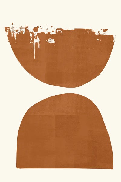 Essential Ocher I by Danilo de Alexandria framed wall art