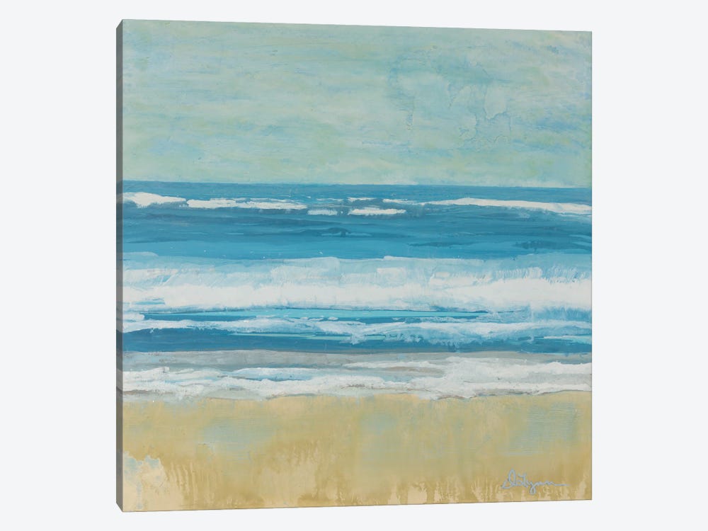 Puddle Beach 1-piece Canvas Print