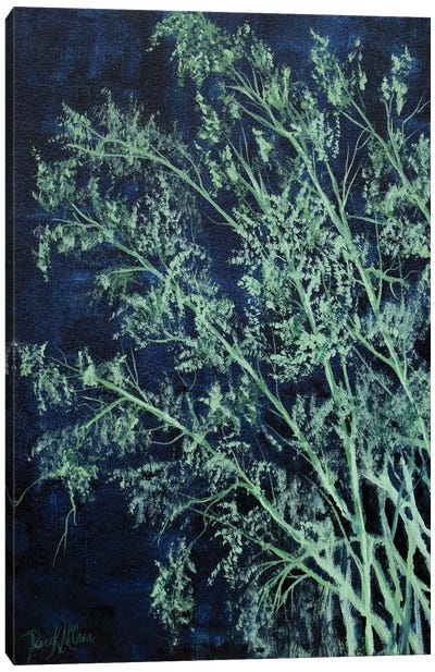 Aqua Sea Grass Canvas Art Print - Derek McCrea