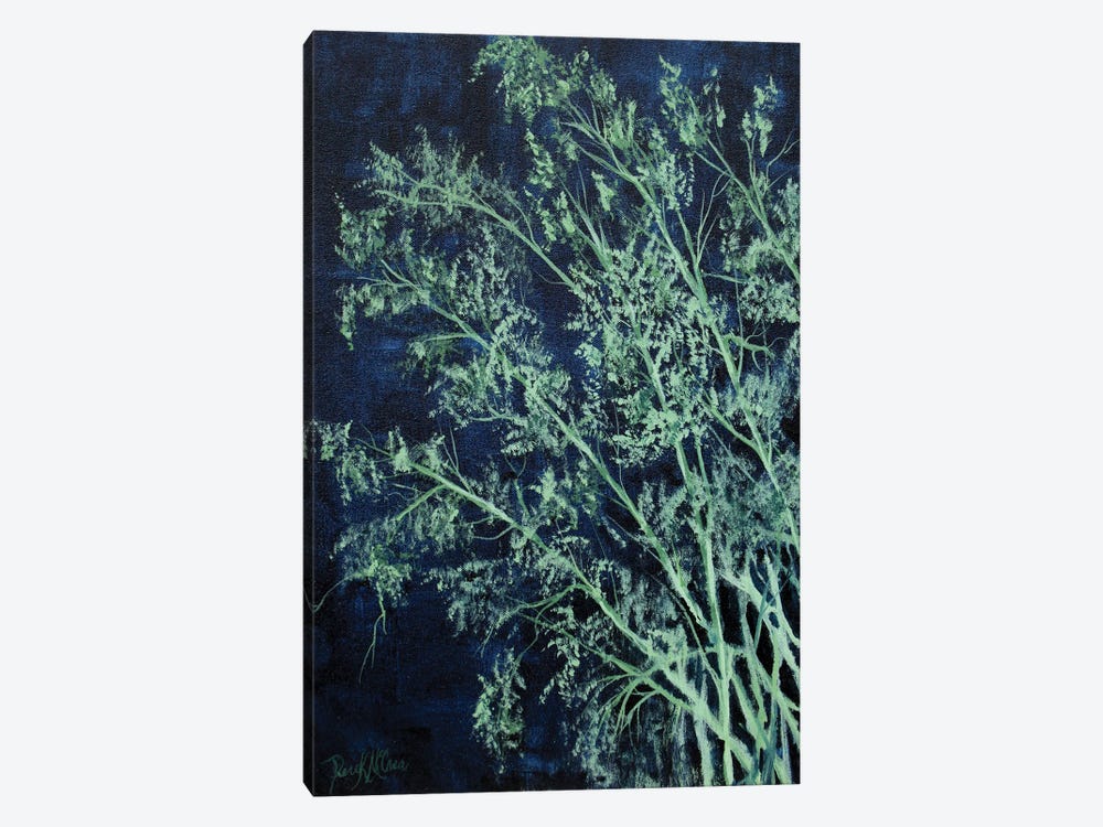 Aqua Sea Grass by Derek McCrea 1-piece Canvas Art Print