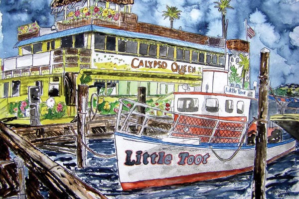 Derek McCrea: Clearwater Boat by Derek McCrea