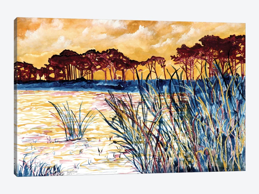 Coastal Pines by Derek McCrea 1-piece Canvas Artwork