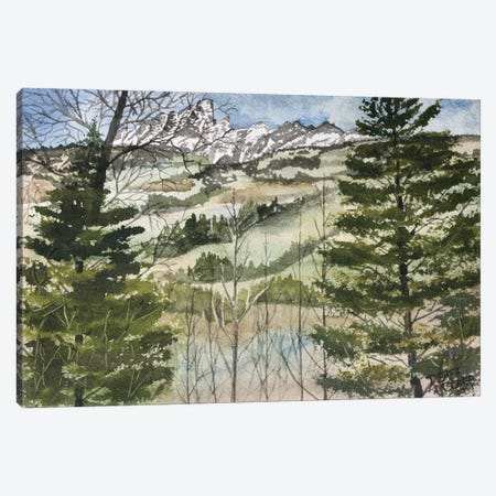Grand Teton National Park Canvas Print #DMC38} by Derek McCrea Canvas Artwork